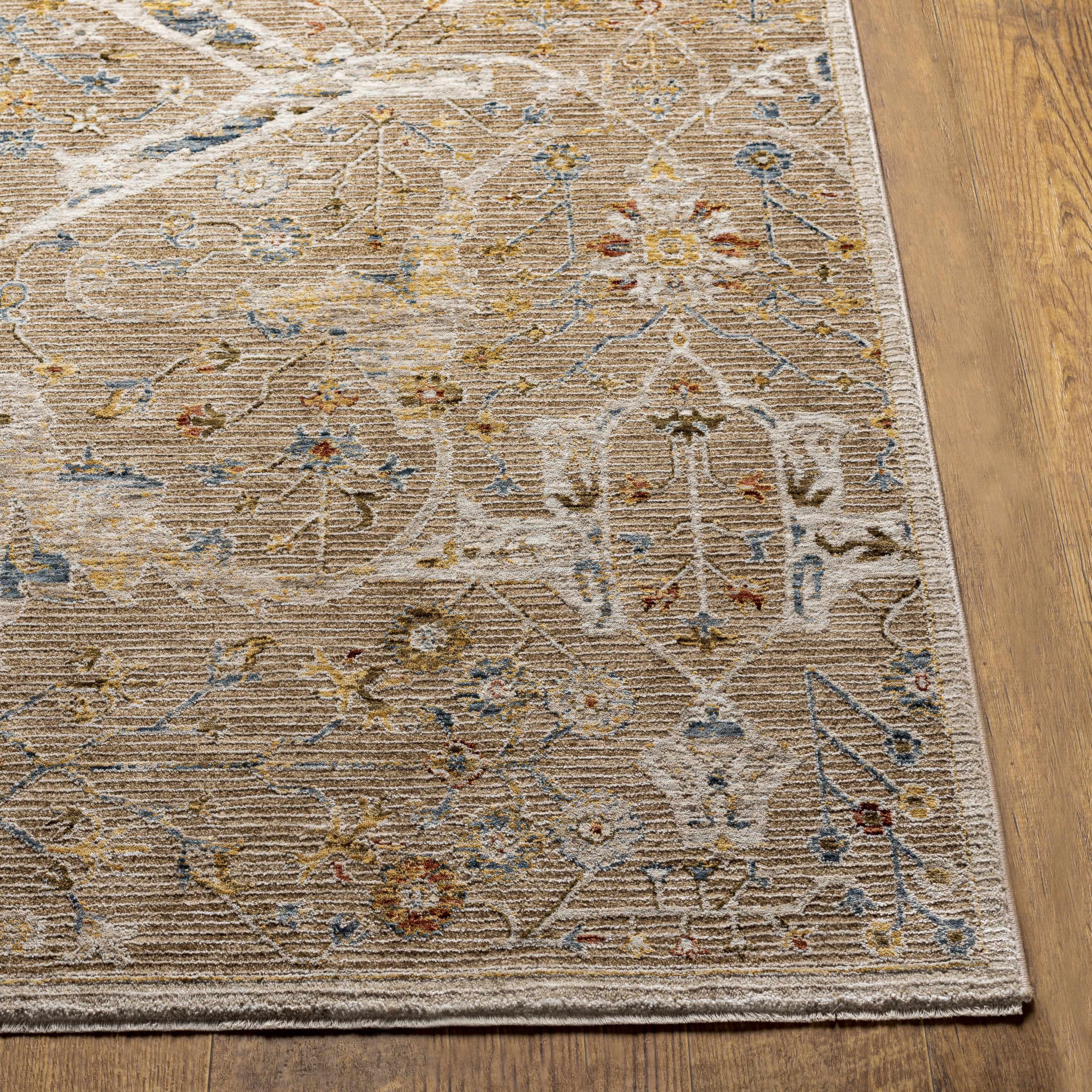 Bela Area Rug  Medium Pile, 100% Polyester, Traditional Style