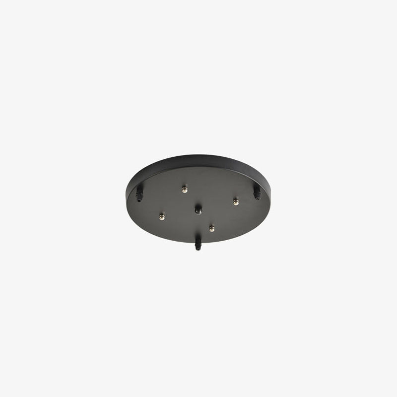 Contemporary Cloud-Shaped Glass 1-Light Pendant Suspension Light