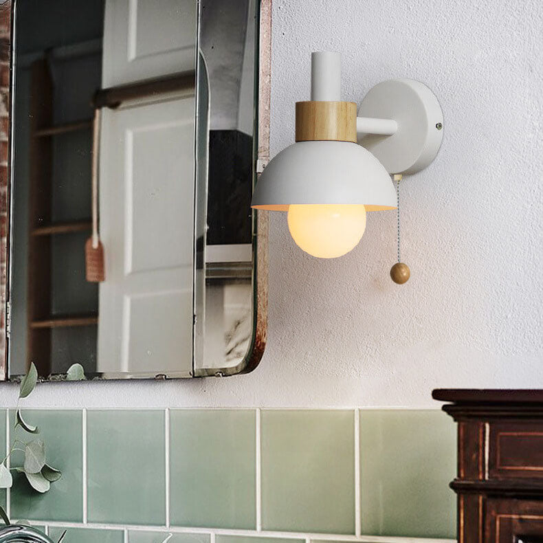 Nordic Macaron 1-Light Wall Sconce Lamp