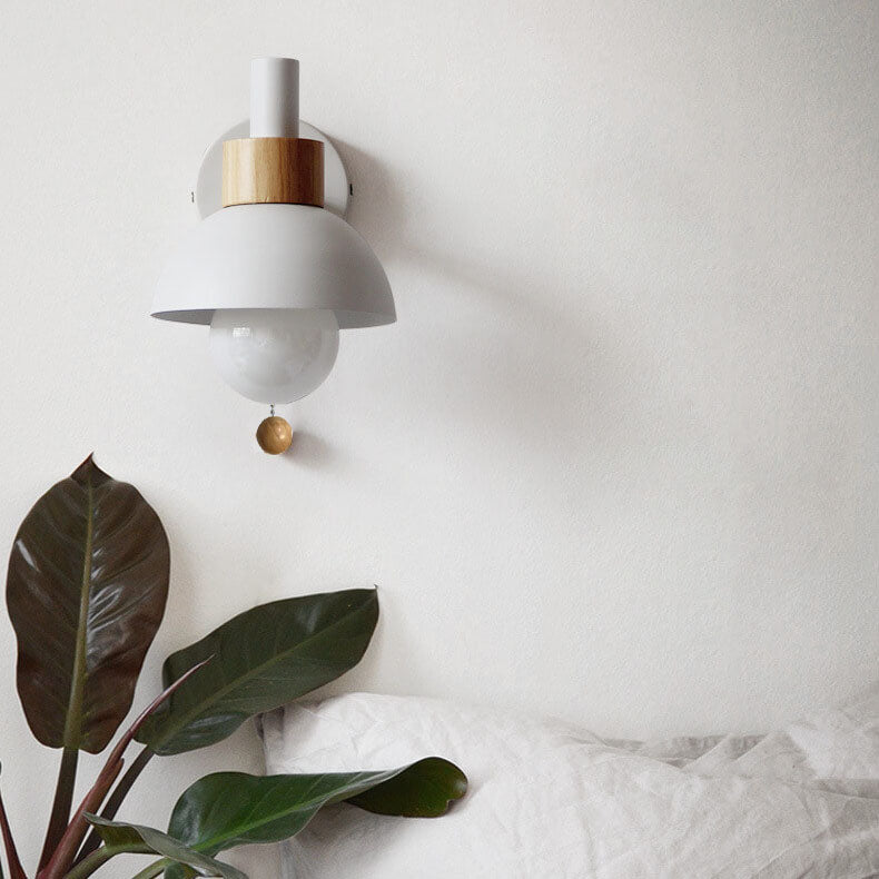 Nordic Macaron 1-Light Wall Sconce Lamp