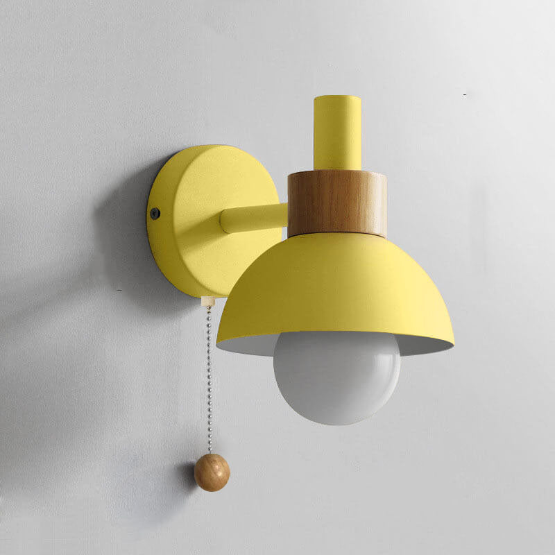 Nordic Macaron 1-Light Wall Sconce Lamp