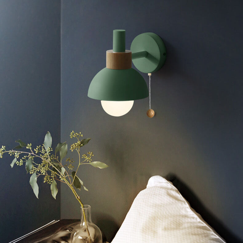 Nordic Macaron 1-Light Wall Sconce Lamp