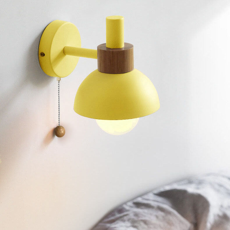 Nordic Macaron 1-Light Wall Sconce Lamp