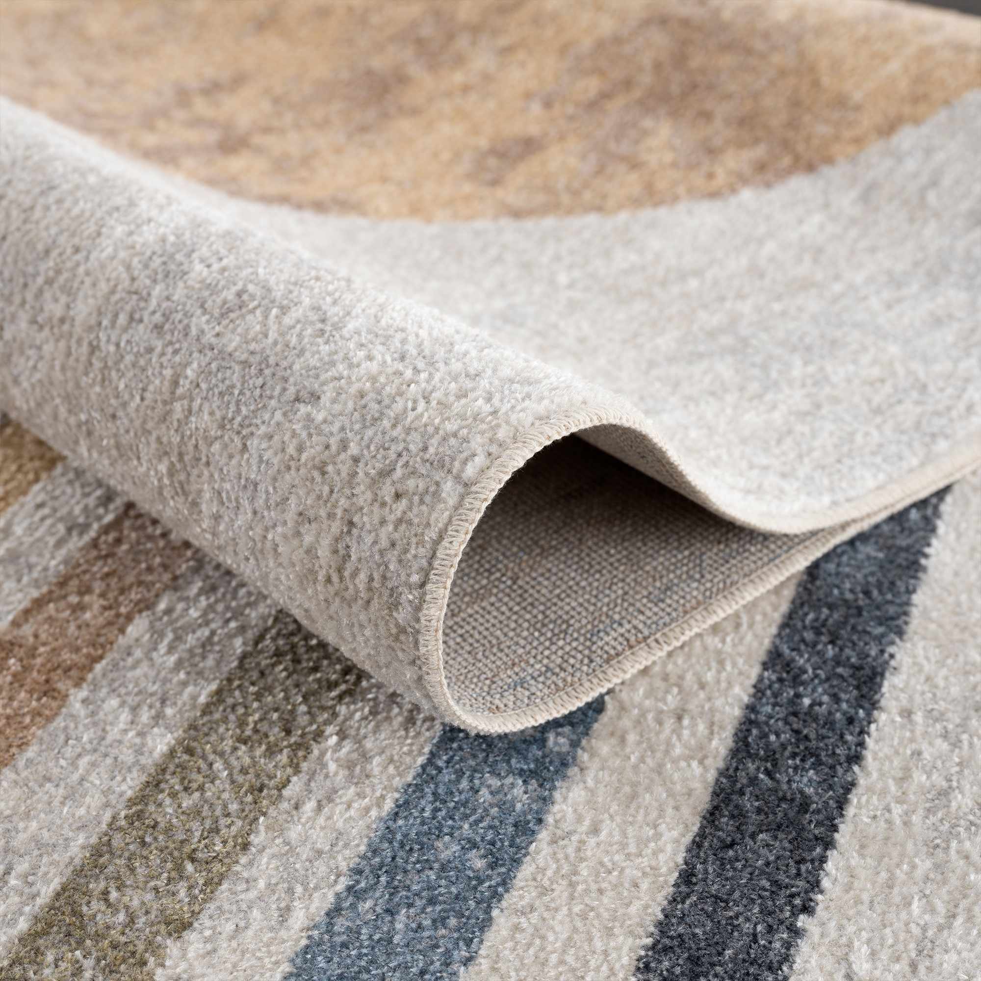 Giza Area Rug  Machine Washable  Contemporary Design