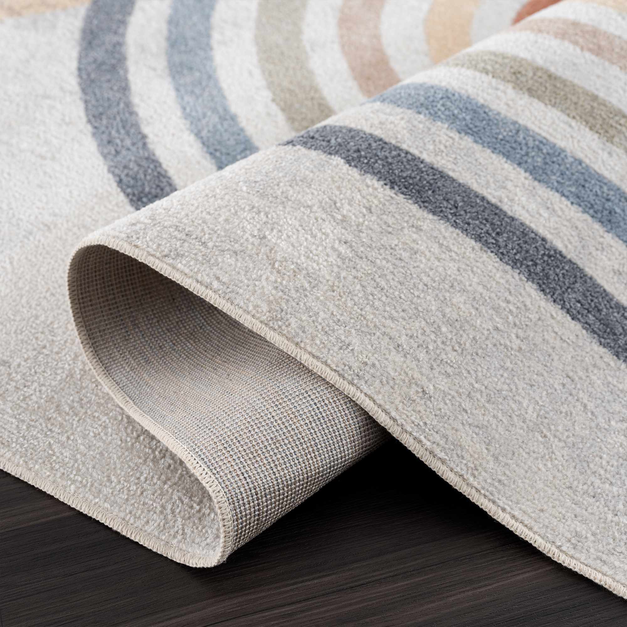 Giza Area Rug  Machine Washable  Contemporary Design