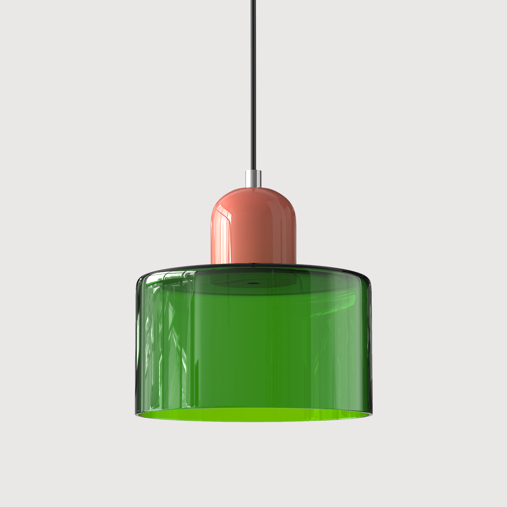 Bela Pendant Light | E27, Colored Glass