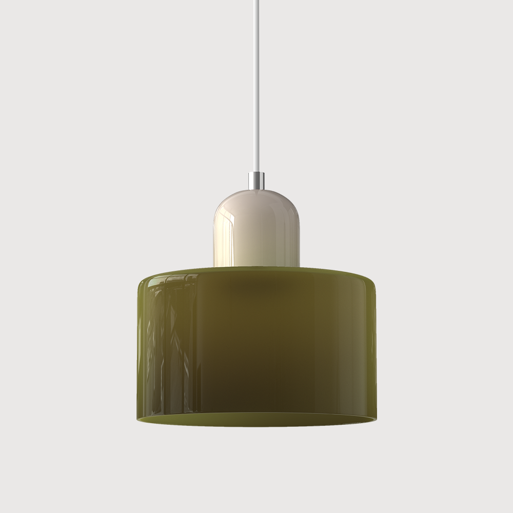 Bela Pendant Light | E27, Colored Glass