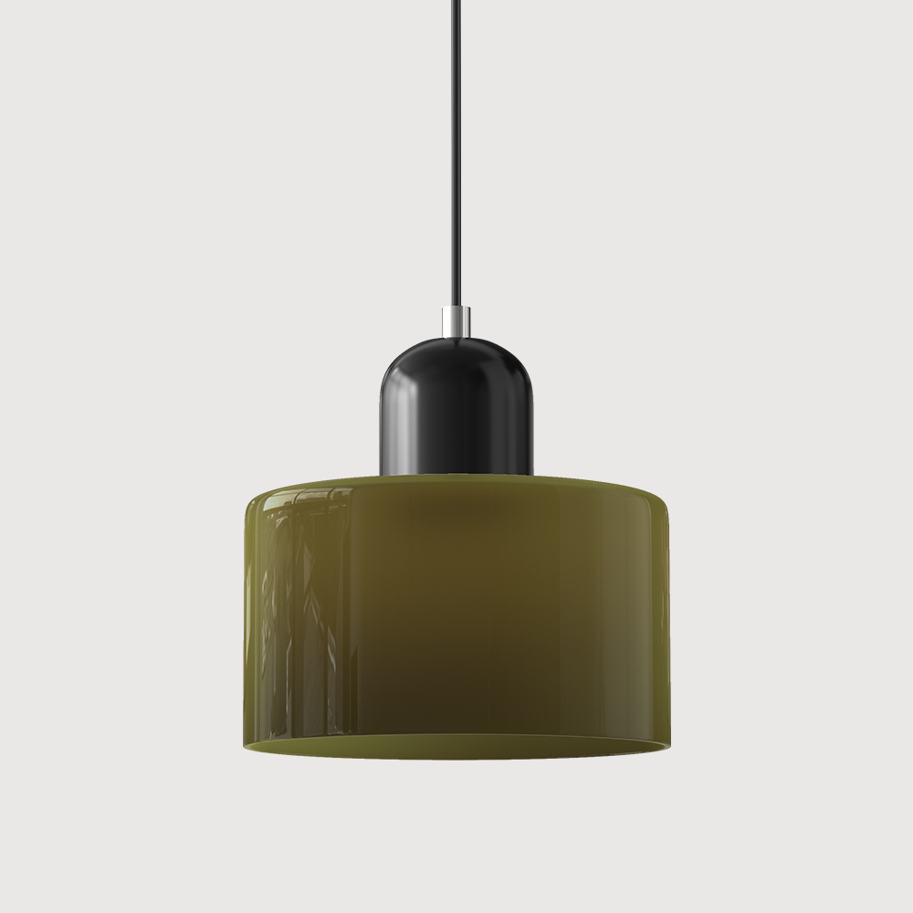 Bela Pendant Light | E27, Colored Glass