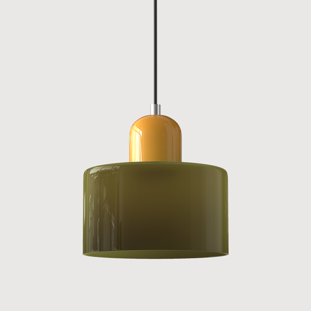 Bela Pendant Light | E27, Colored Glass