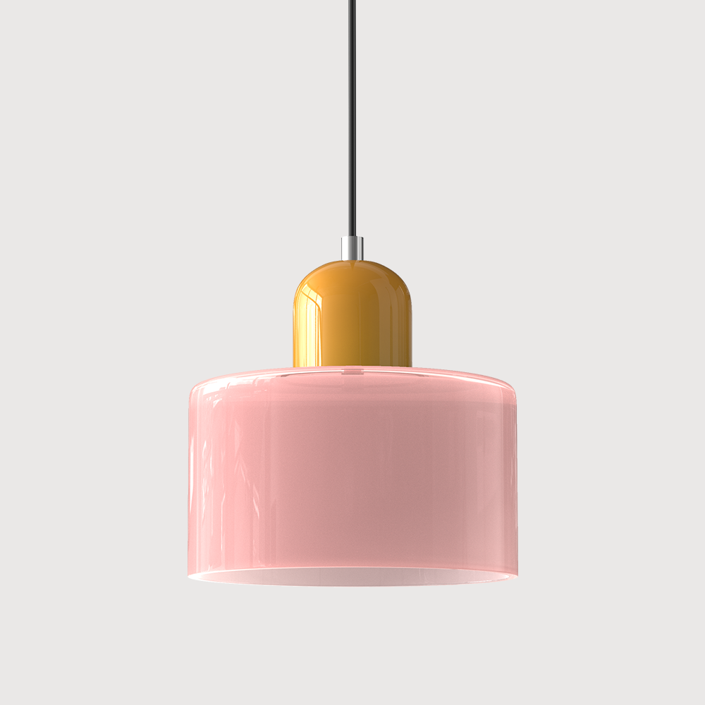 Bela Pendant Light | E27, Colored Glass