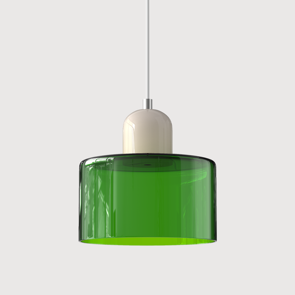 Bela Pendant Light | E27, Colored Glass
