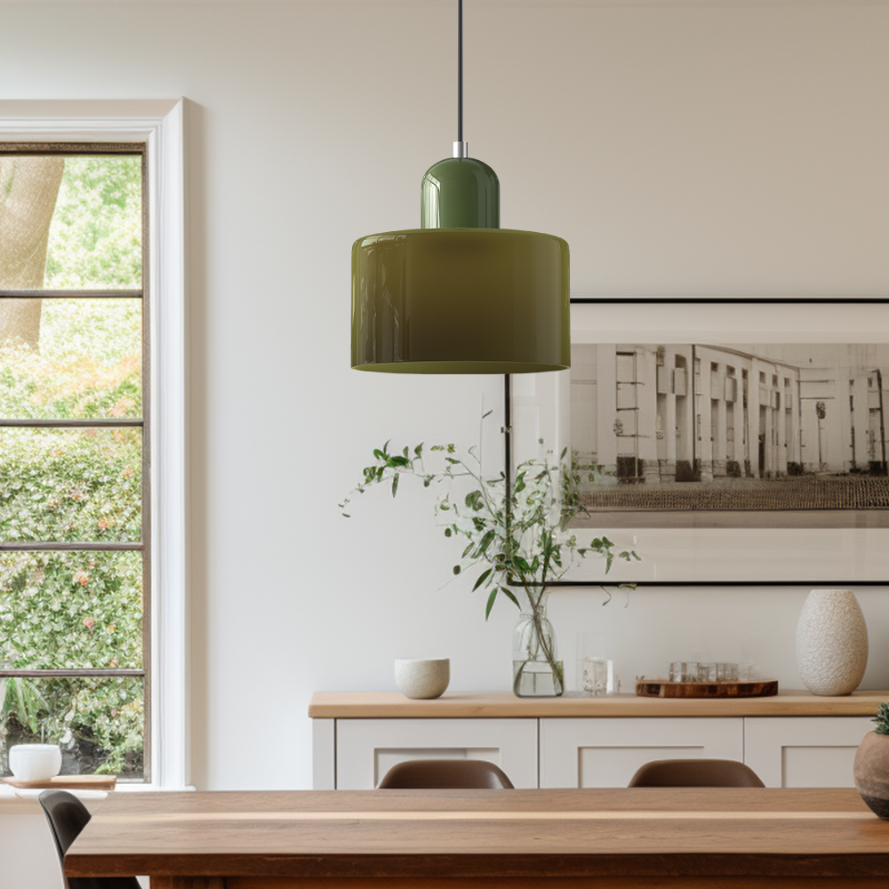 Bela Pendant Light | E27, Colored Glass