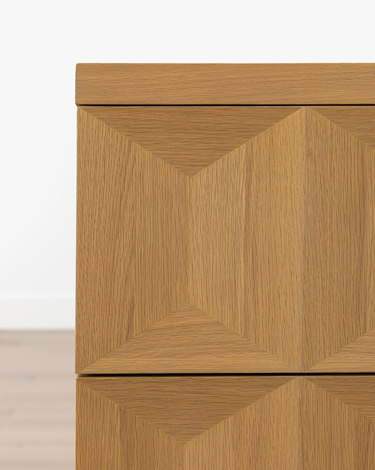 Bela 6-Drawer Dresser White Oak with Spacious Storage