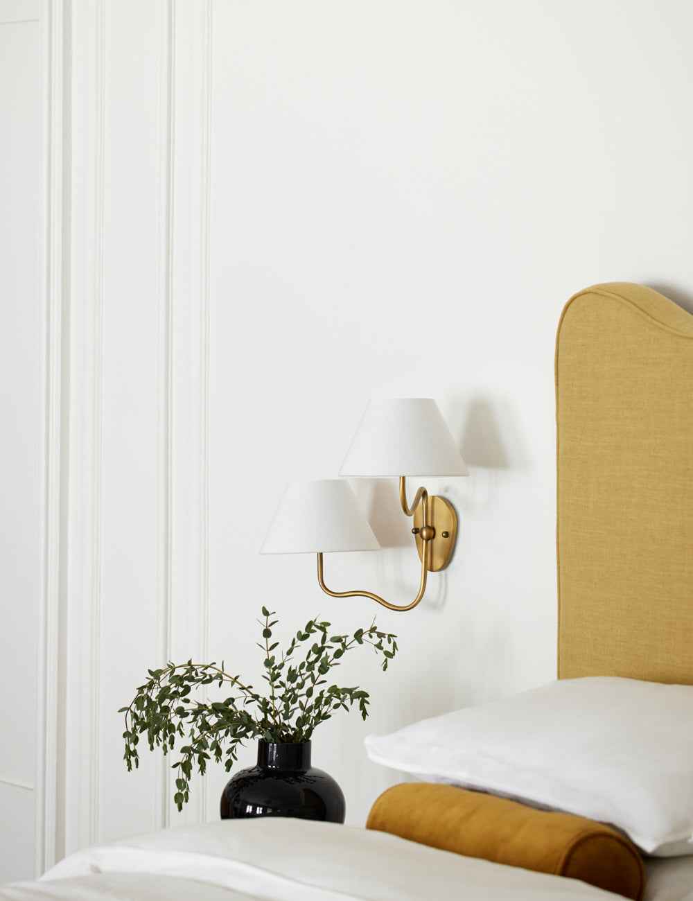 Mira Double Sconce | Polished Finish, Traditional Design