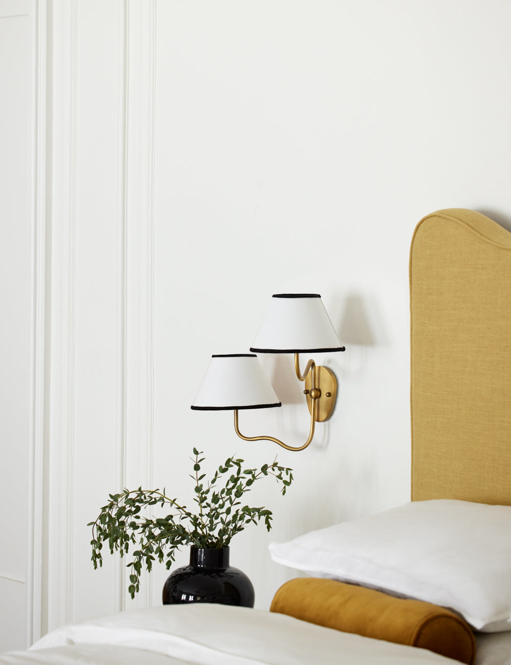 Mira Double Sconce | Polished Finish, Traditional Design