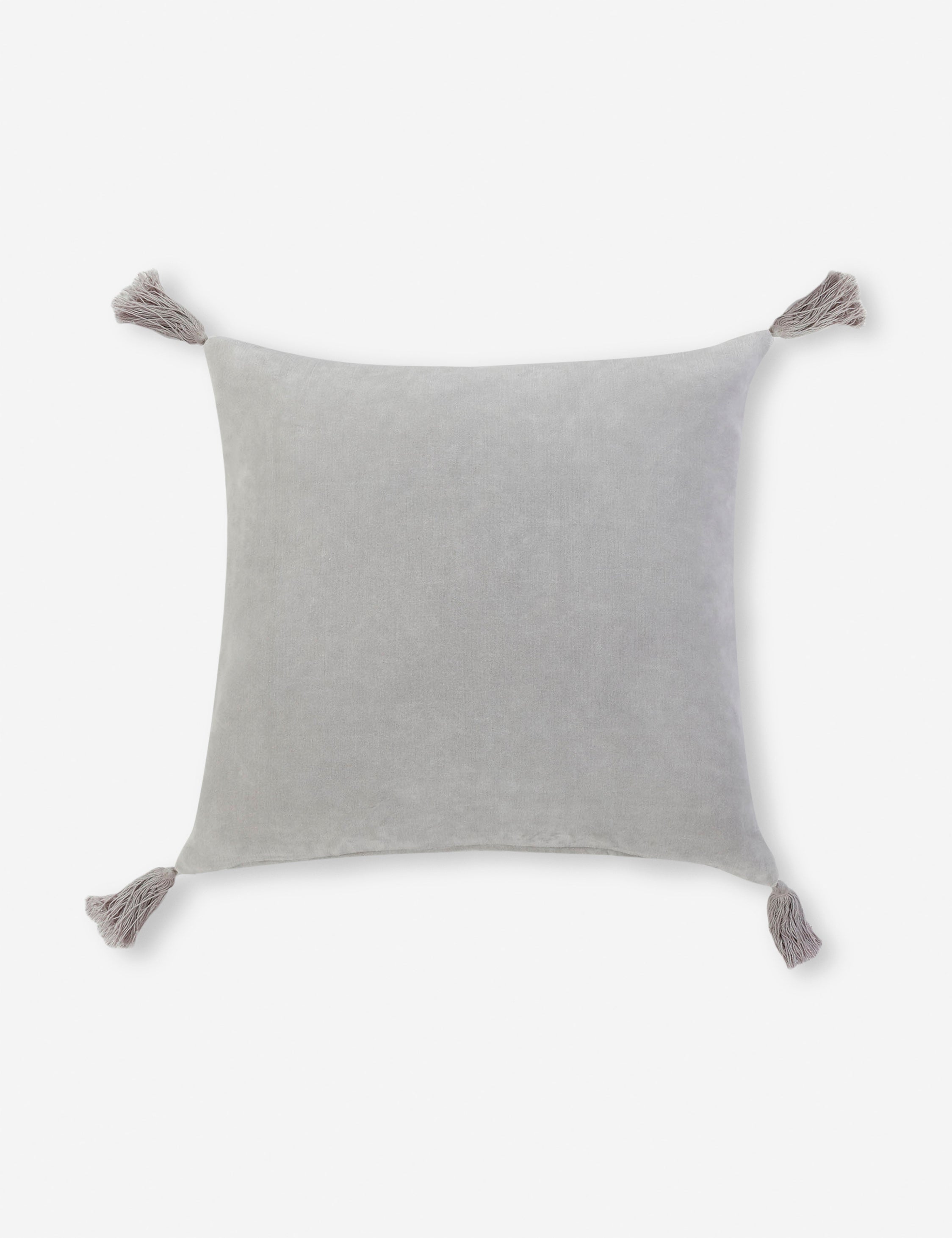 Bela Velvet Pillow | Soft with Corner Tassels