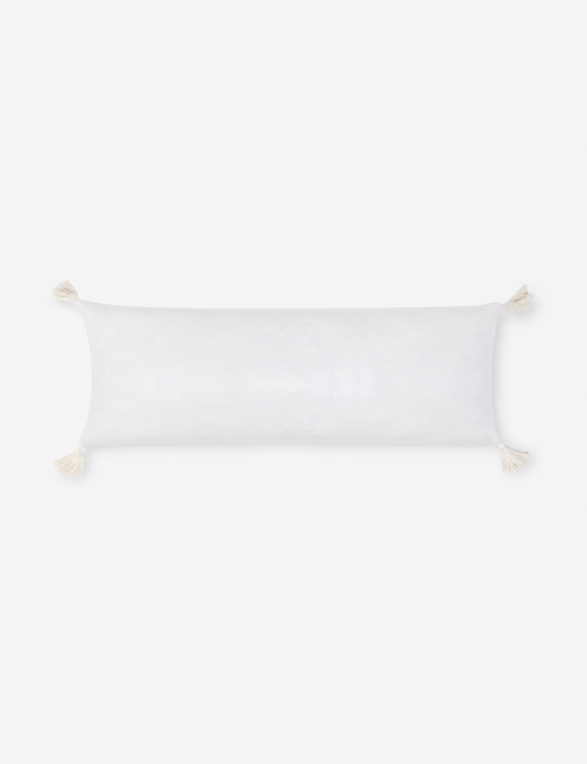 Bela Velvet Pillow | Soft Fabric with Corner Tassels