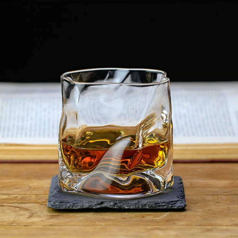 Bento Whiskyglas | Hittebestendig, Unieke Washi Textuur