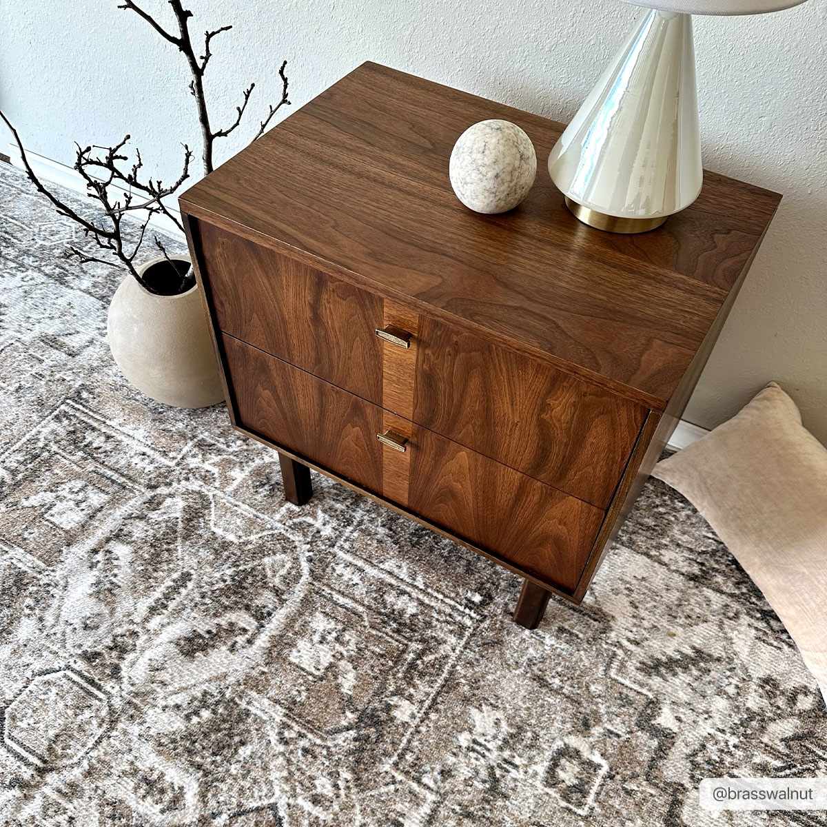 Hera Vintage Washable Rug  Medium Pile  100% Polyester
