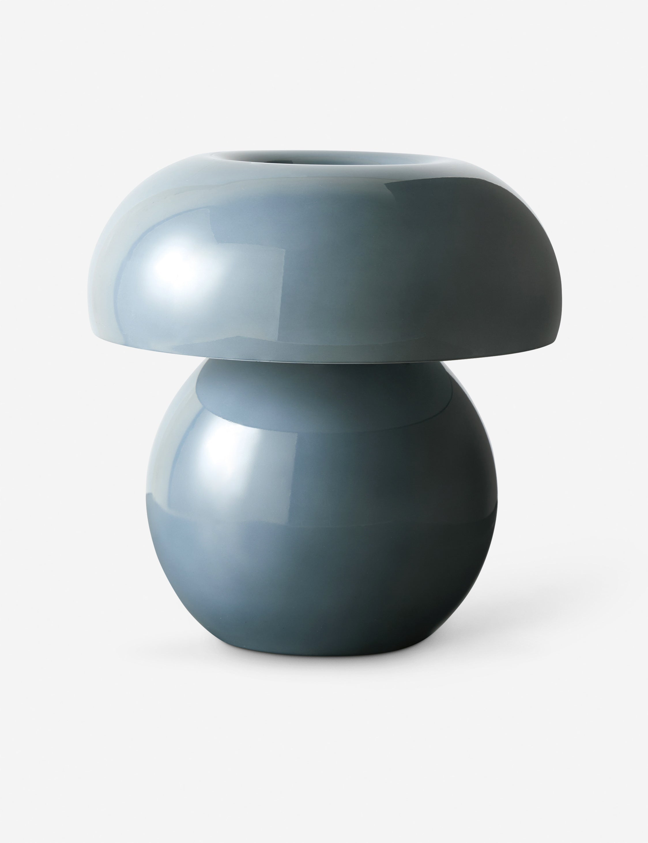 Bela Table Lamp | Mushroom-Inspired Glass, Compact Design