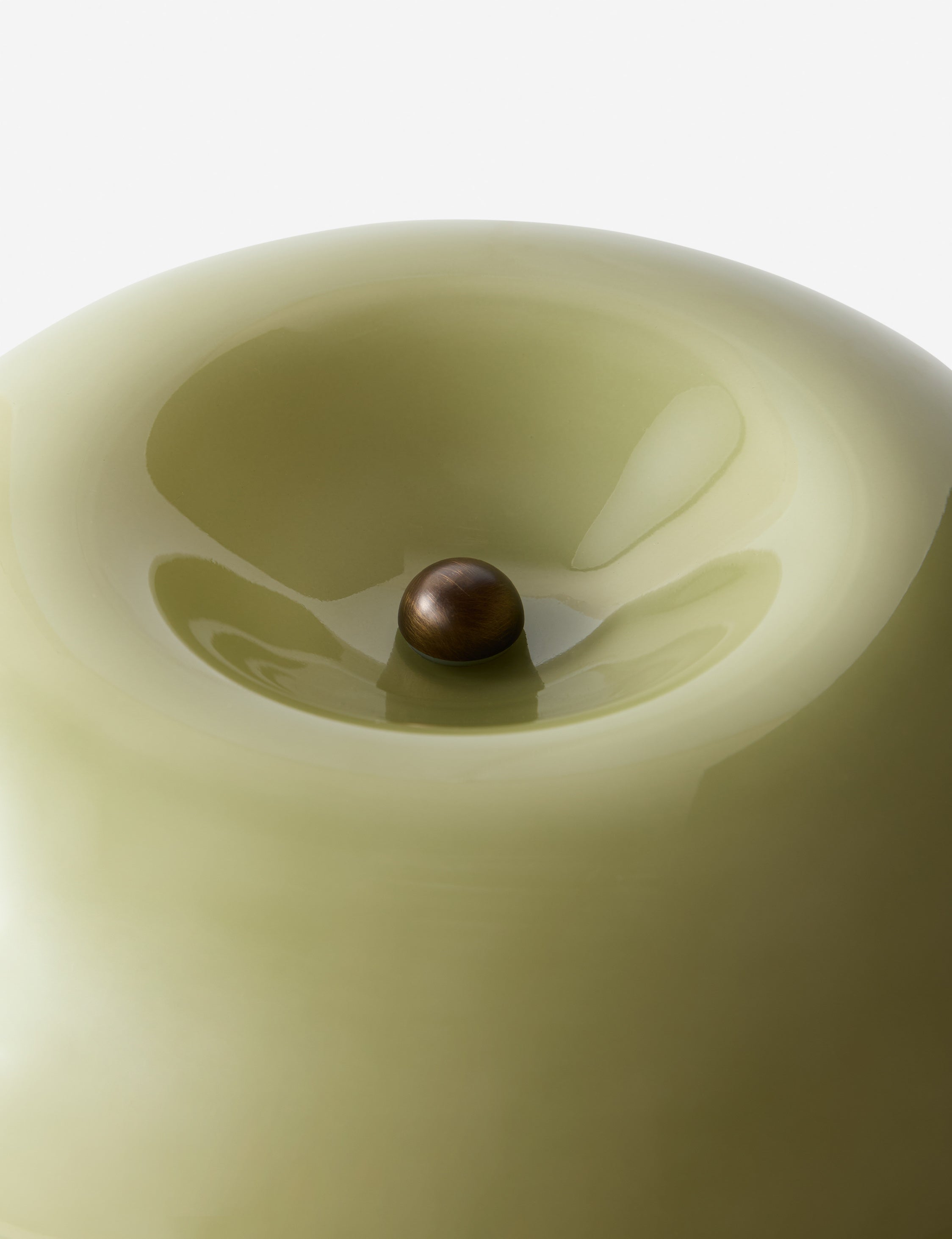 Bela Table Lamp | Mushroom-Inspired Glass, Compact Design