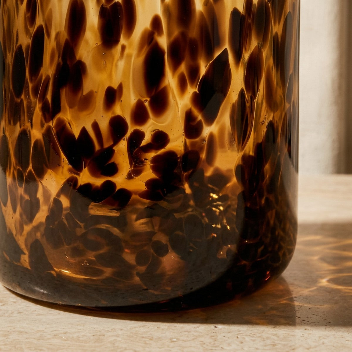 Cairo Glass Decanter | 52 cm, Animal Print Design