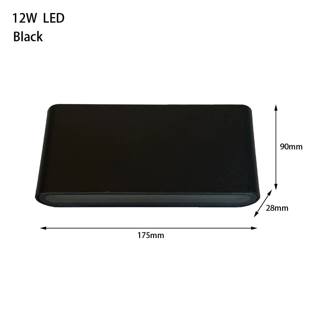 AeroLite Wall Light | Waterproof Aluminum, Energy Efficient