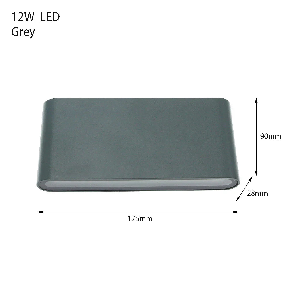 AeroLite Wall Light | Waterproof Aluminum, Energy Efficient