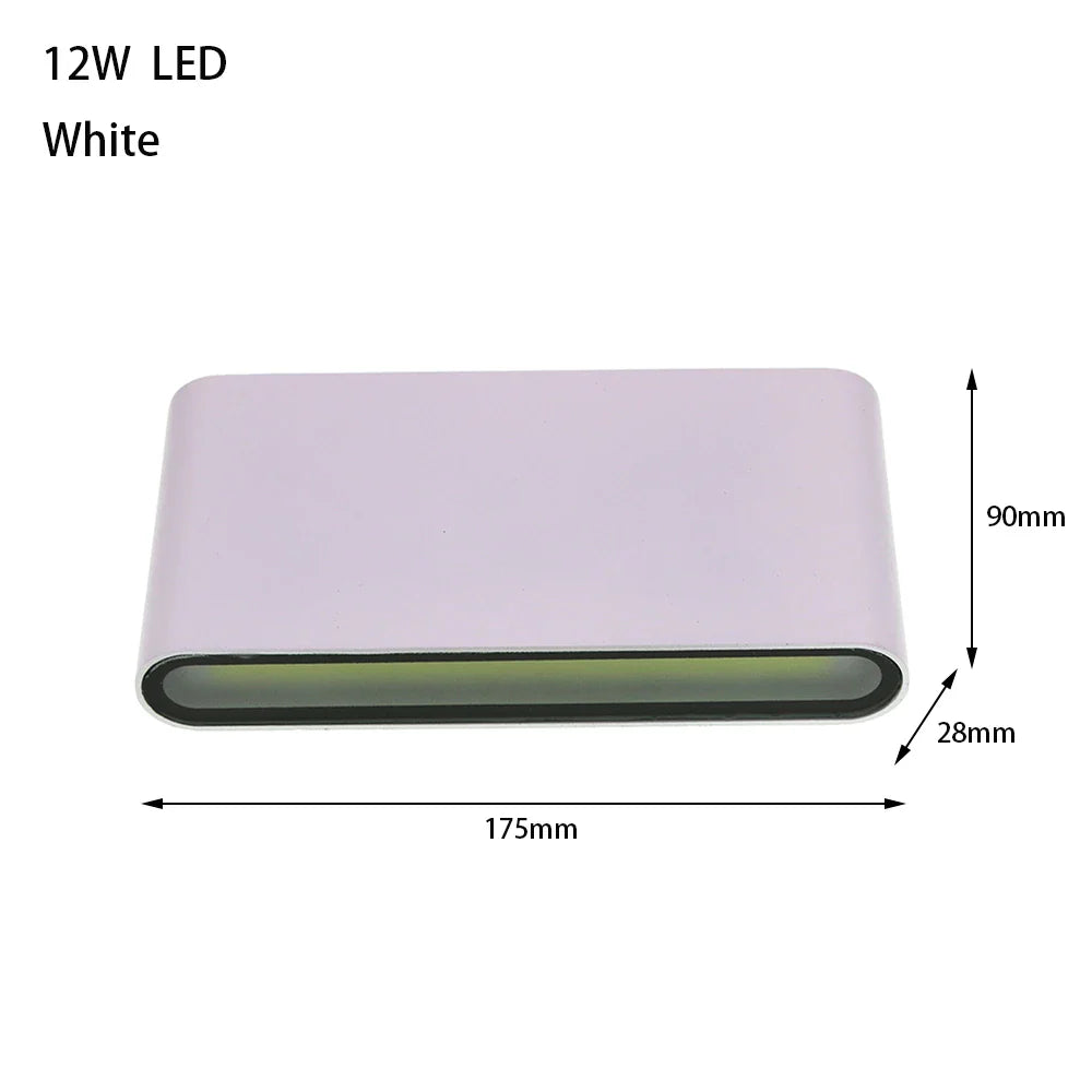 AeroLite Wall Light | Waterproof Aluminum, Energy Efficient