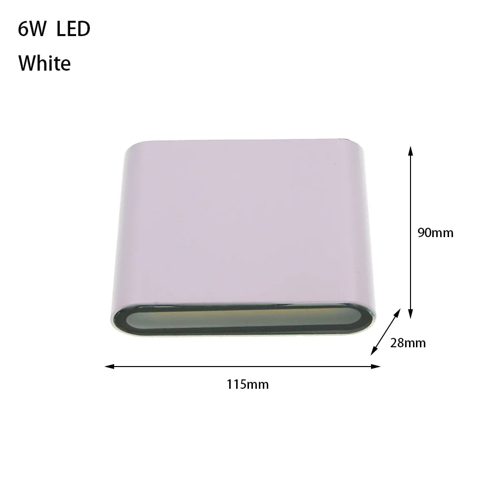 AeroLite Wall Light | Waterproof Aluminum, Energy Efficient