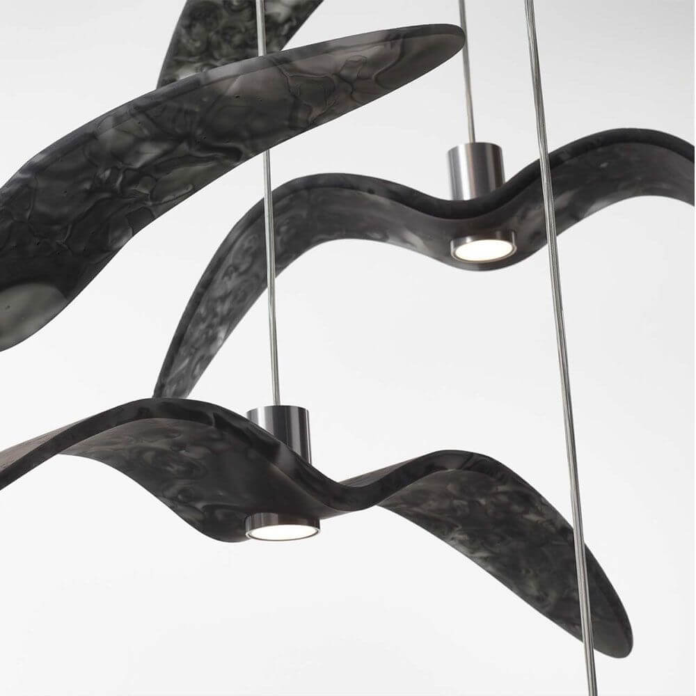 Bela Pendant Light | Customizable Wings, LED Source