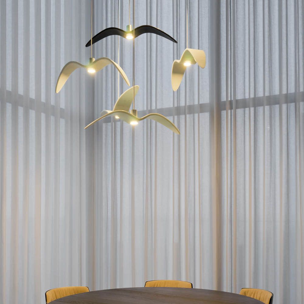 Bela Pendant Light | Customizable Wings, LED Source