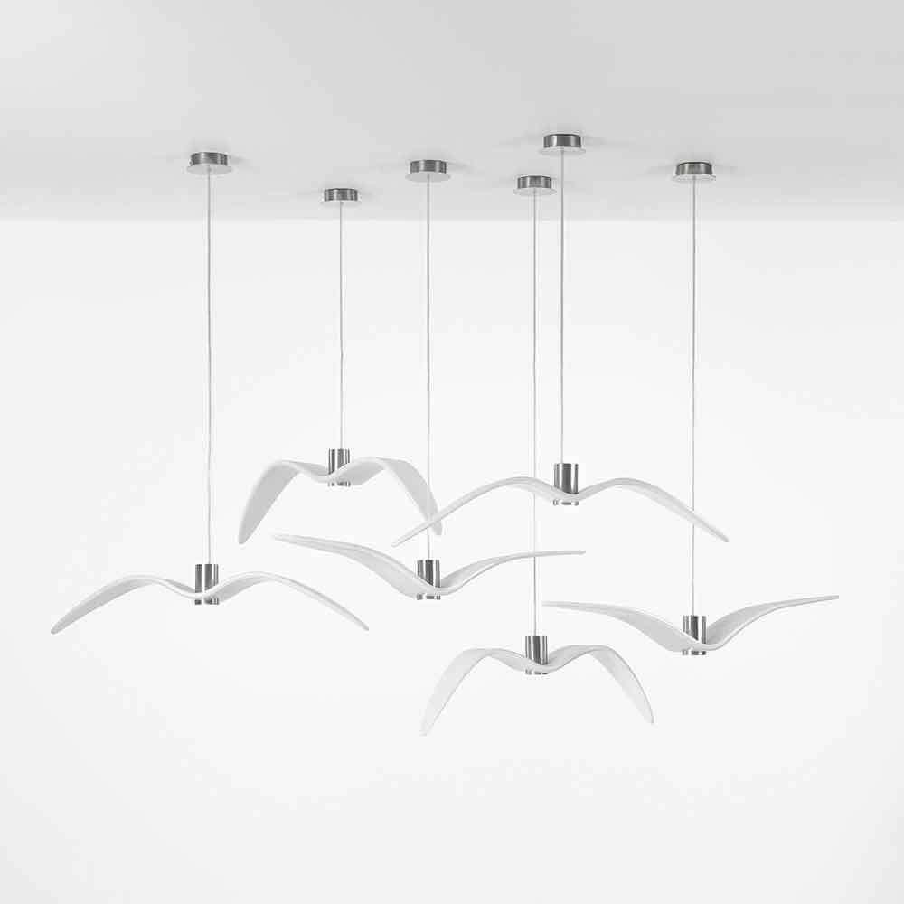 Bela Pendant Light | Customizable Wings, LED Source