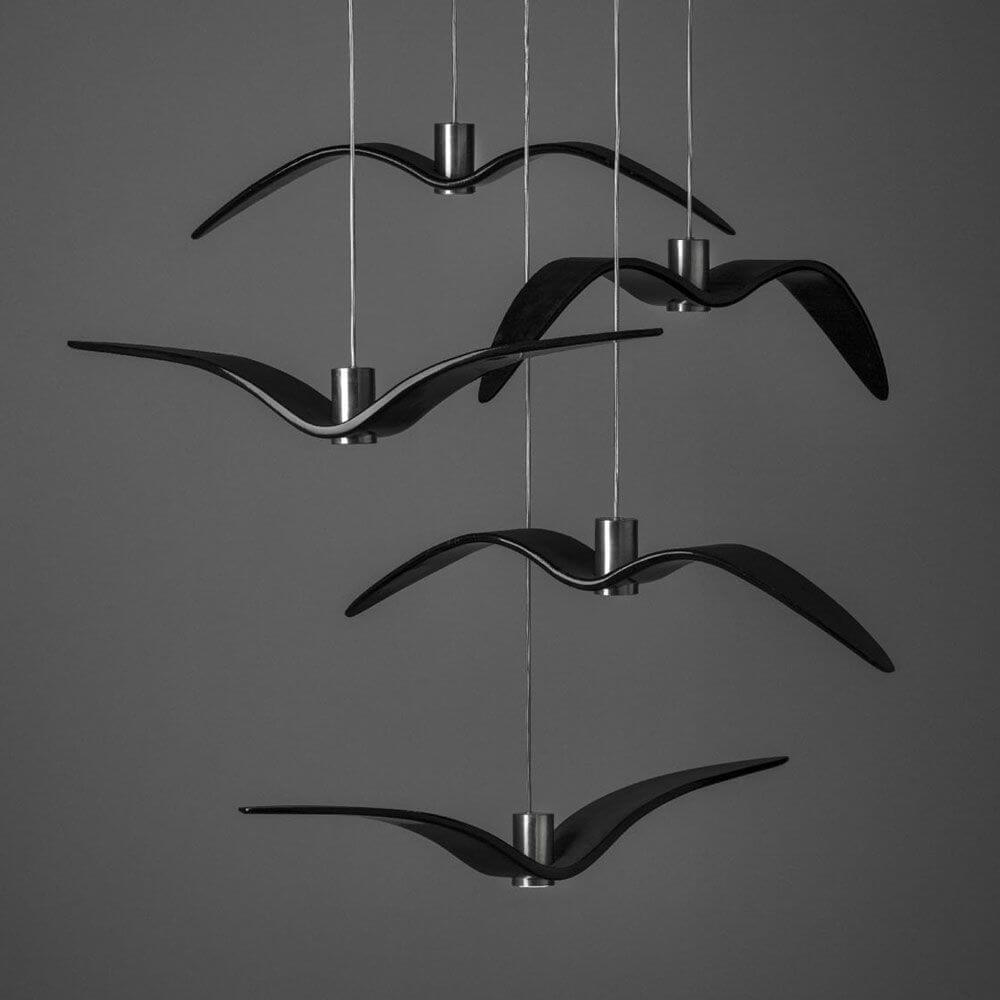 Bela Pendant Light | Customizable Wings, LED Source