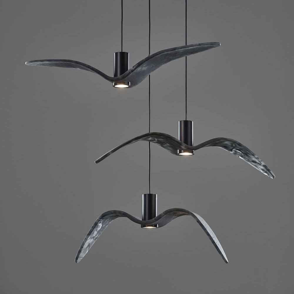 Bela Pendant Light | Customizable Wings, LED Source