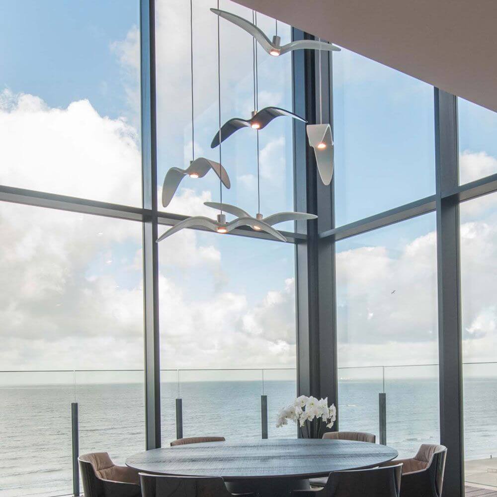 Bela Pendant Light | Customizable Wings, LED Source