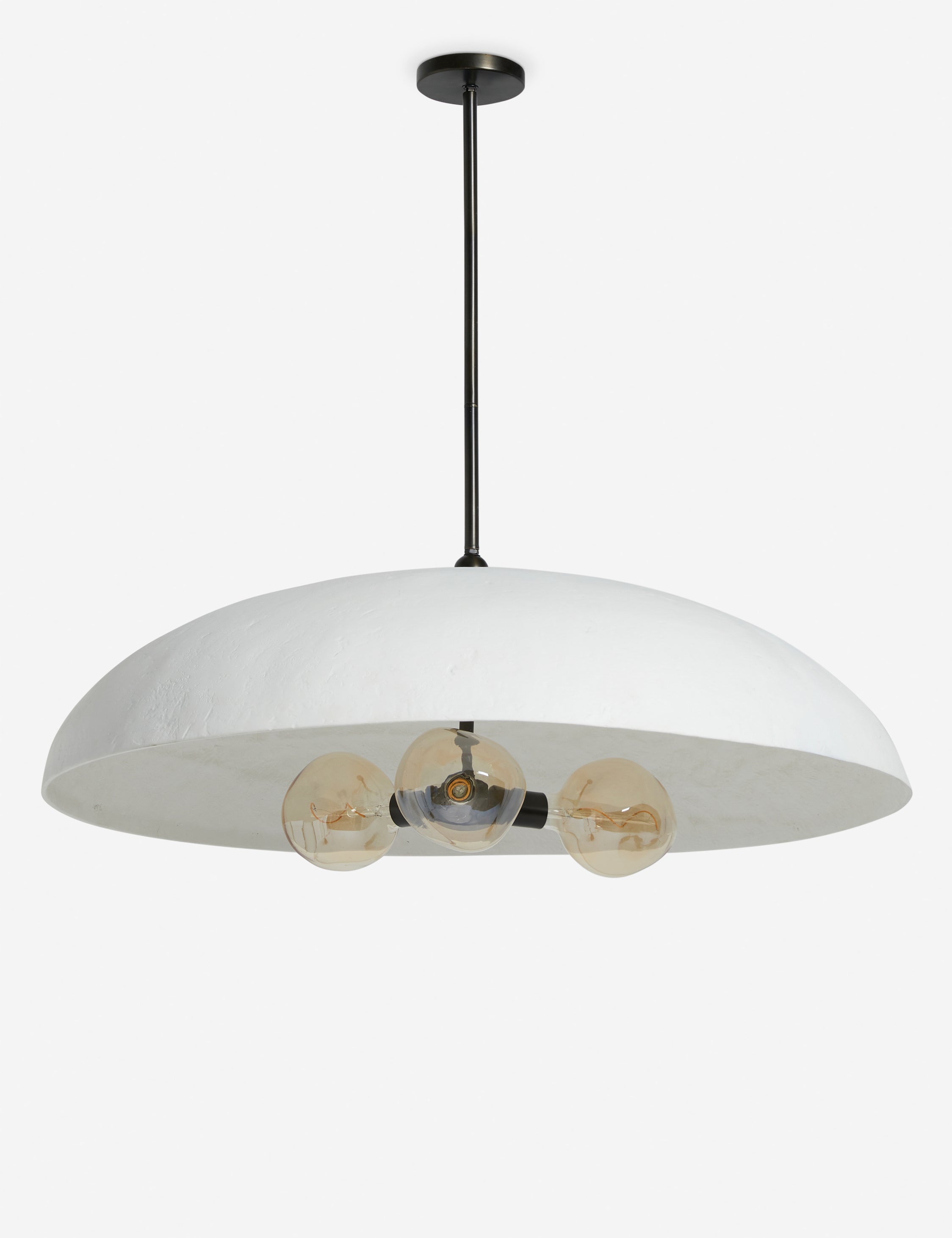 Bela Pendant Light | Matte White Shade, Three Bulb Design