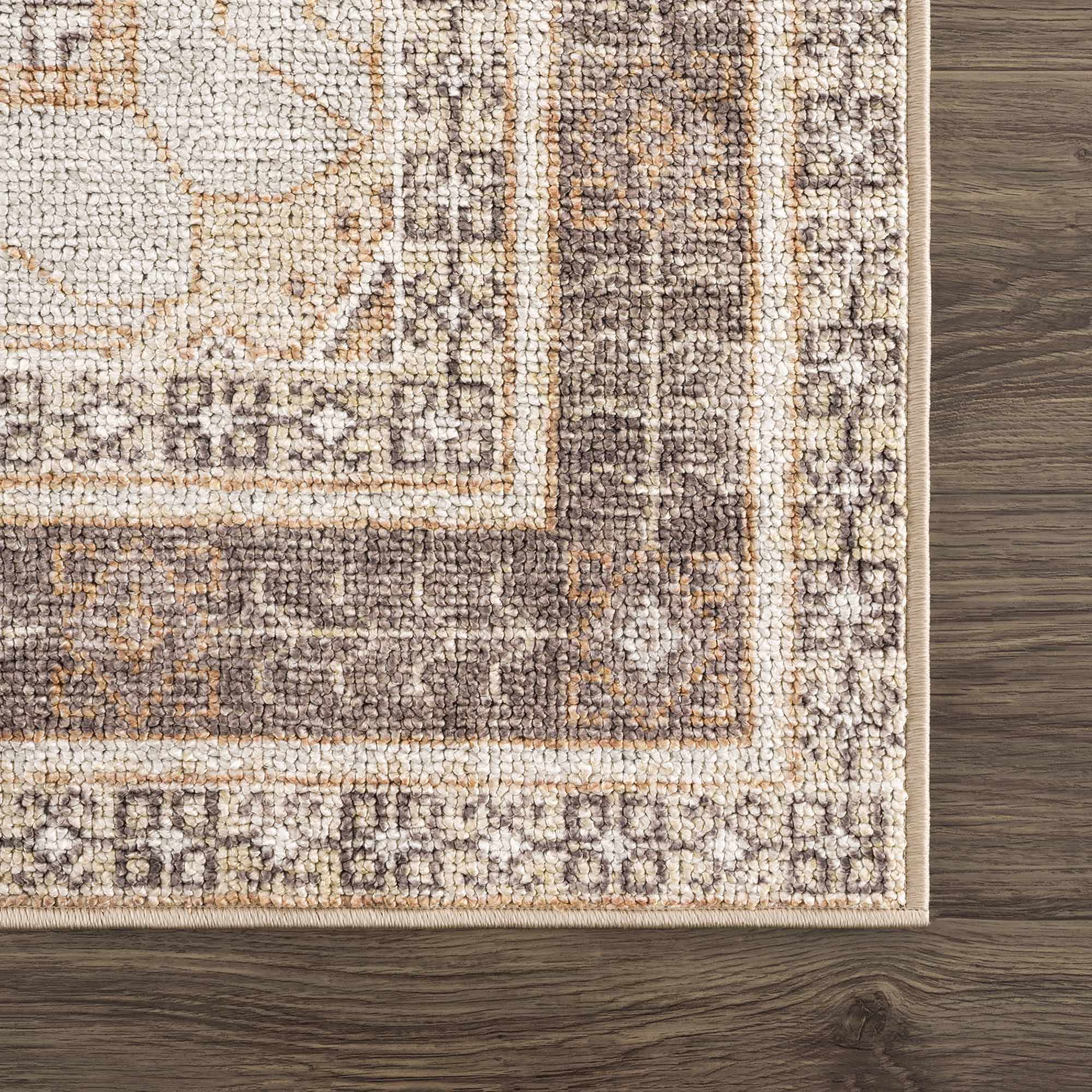 Albas Area Rug  Machine Washable  Medium Pile  Traditional Style