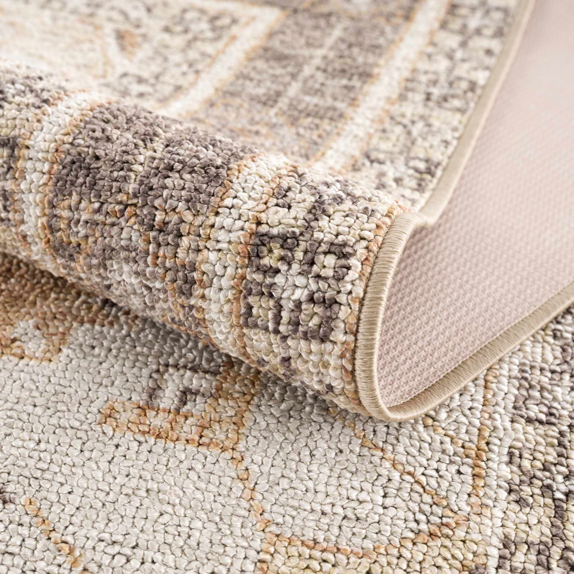 Albas Area Rug  Machine Washable  Medium Pile  Traditional Style