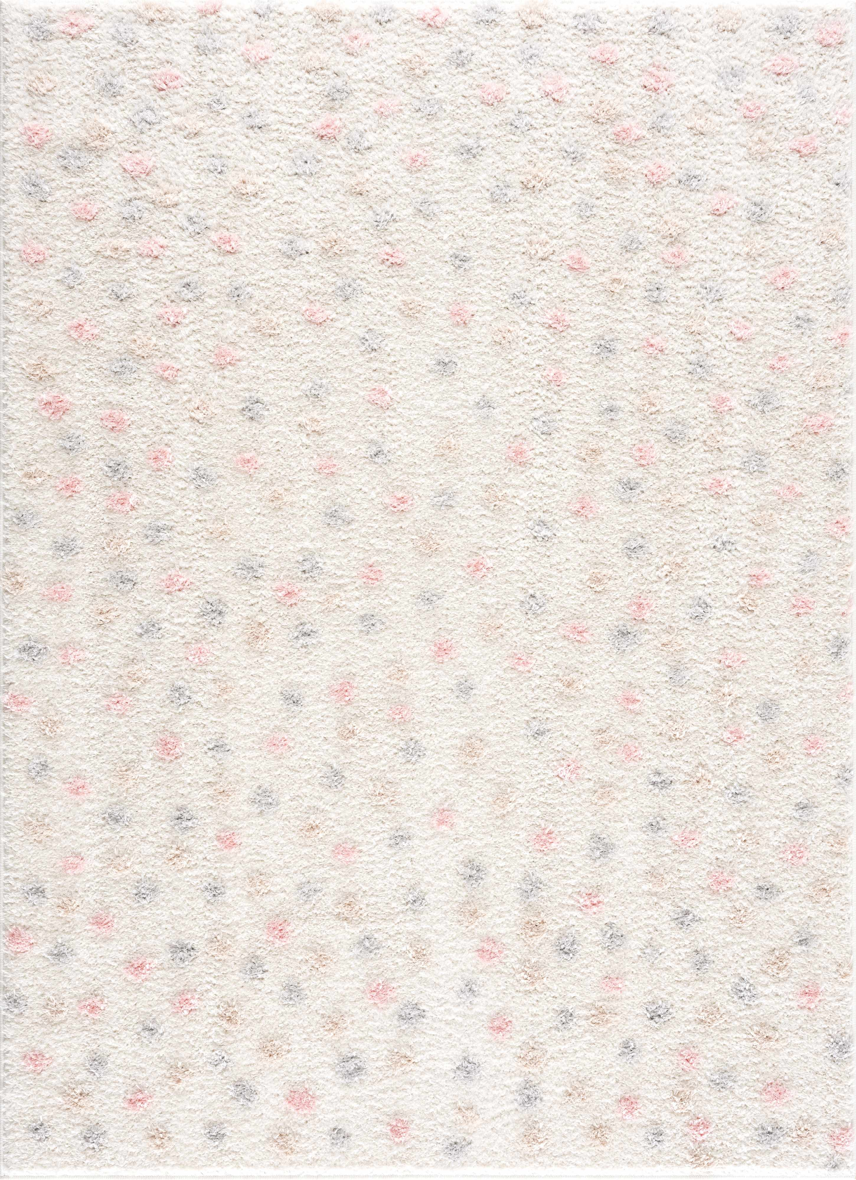 Cansu Area Rug  Plush Pile, Machine Woven, Contemporary Design