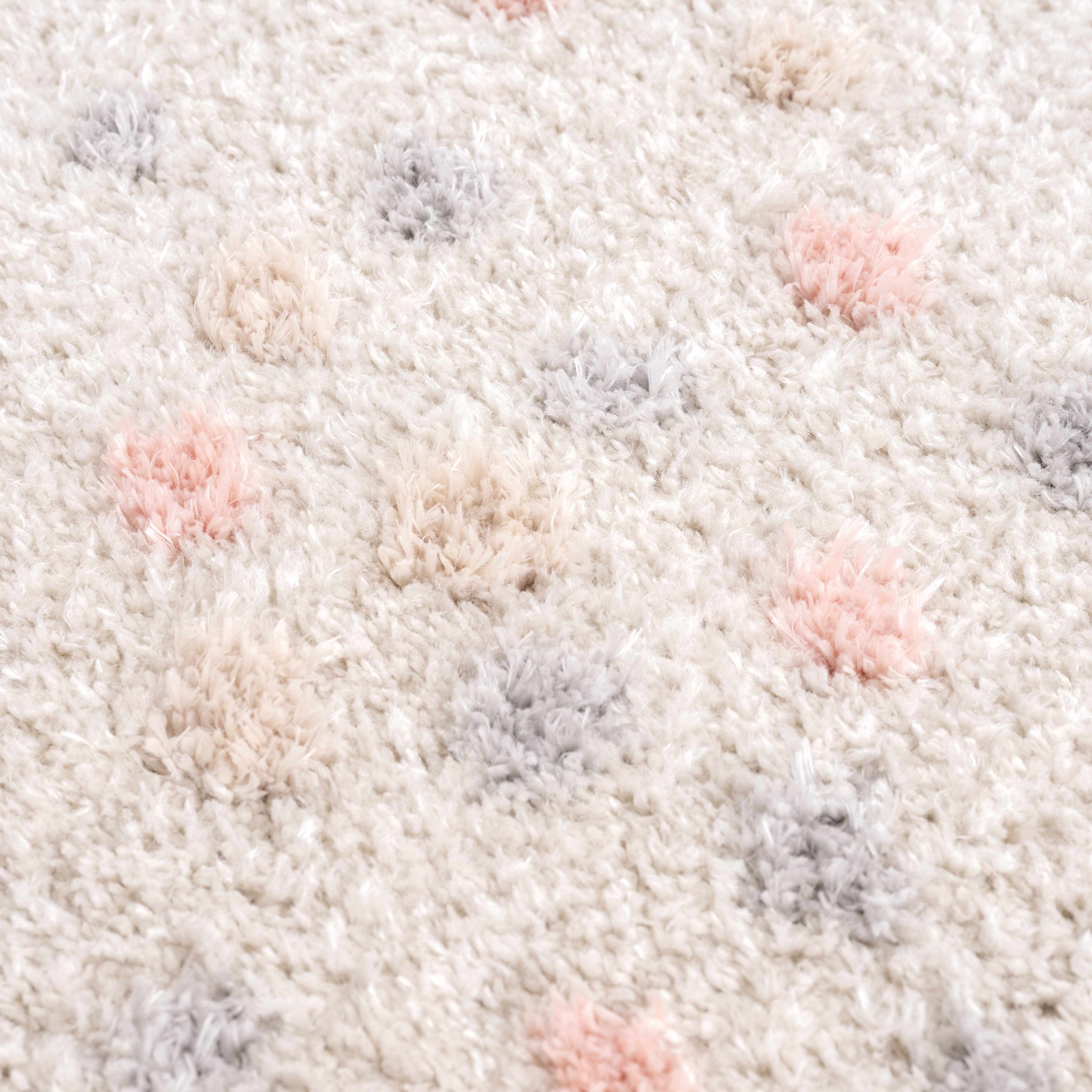 Cansu Area Rug  Plush Pile, Machine Woven, Contemporary Design