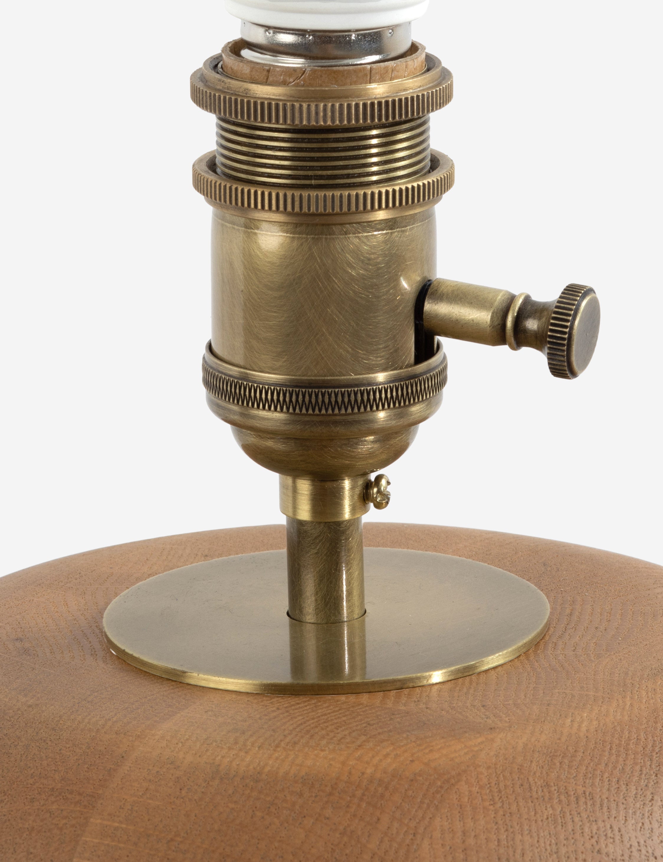 Luma Table Lamp | Sculptural Base, Dimmer Switch