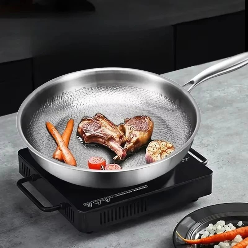 Brio Koekenpan | RVS met Titanium Coating, Inductiegeschikt