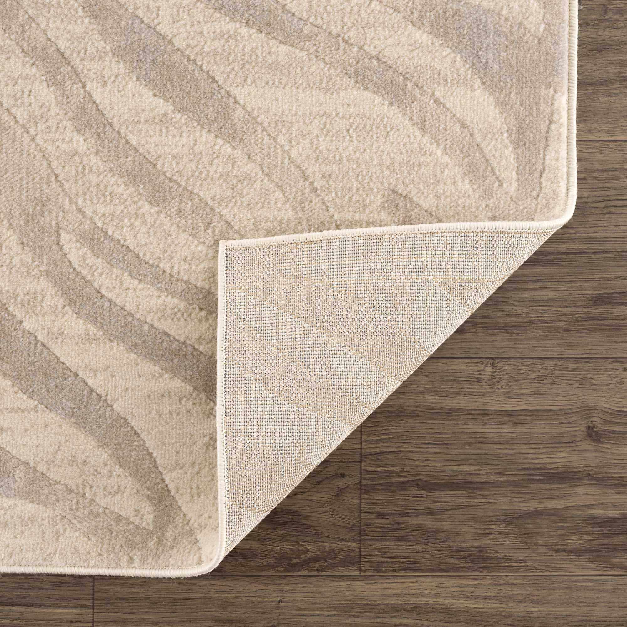 Bela Zebra Print Area Rug  Machine Woven  100% Polypropylene