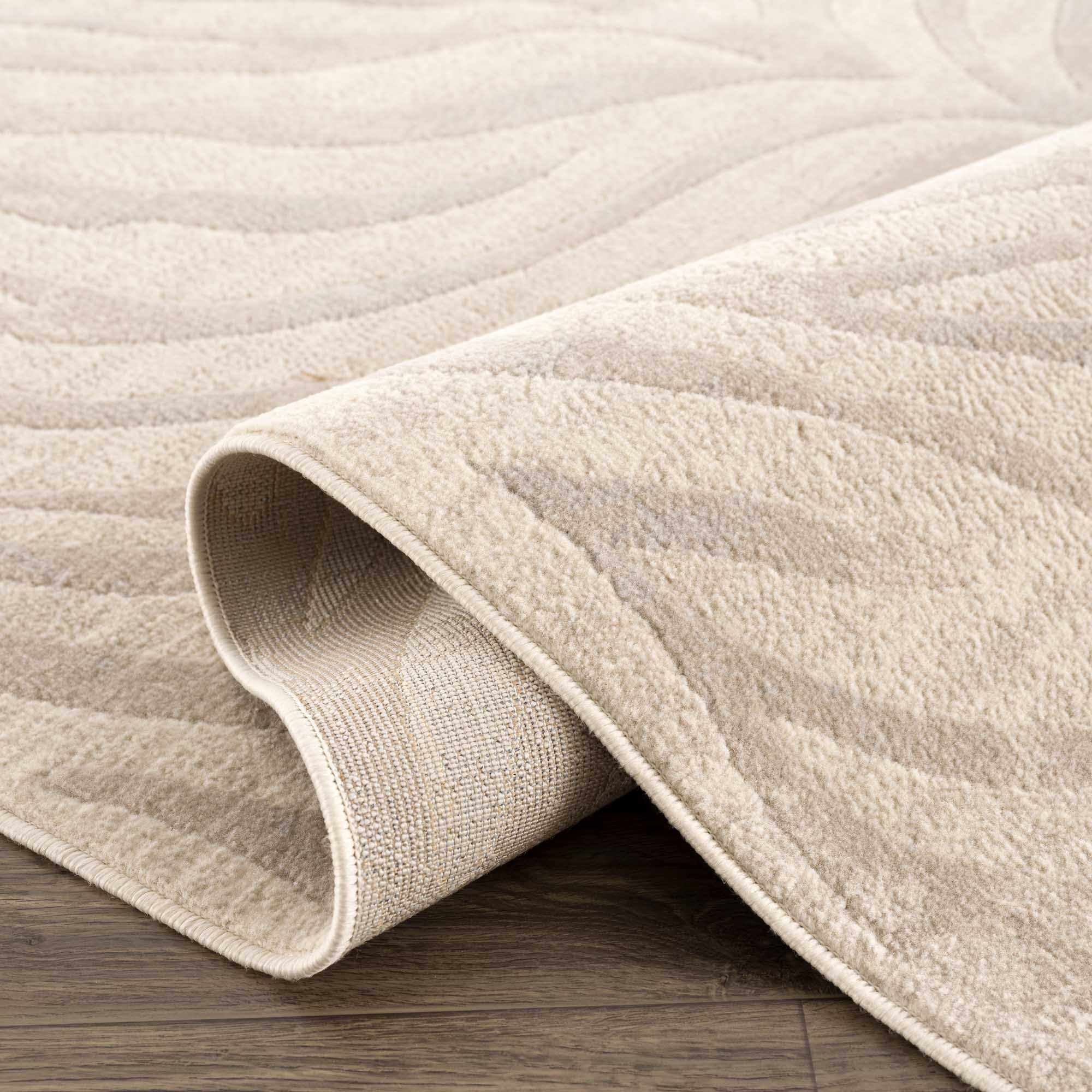 Bela Zebra Print Area Rug  Machine Woven  100% Polypropylene