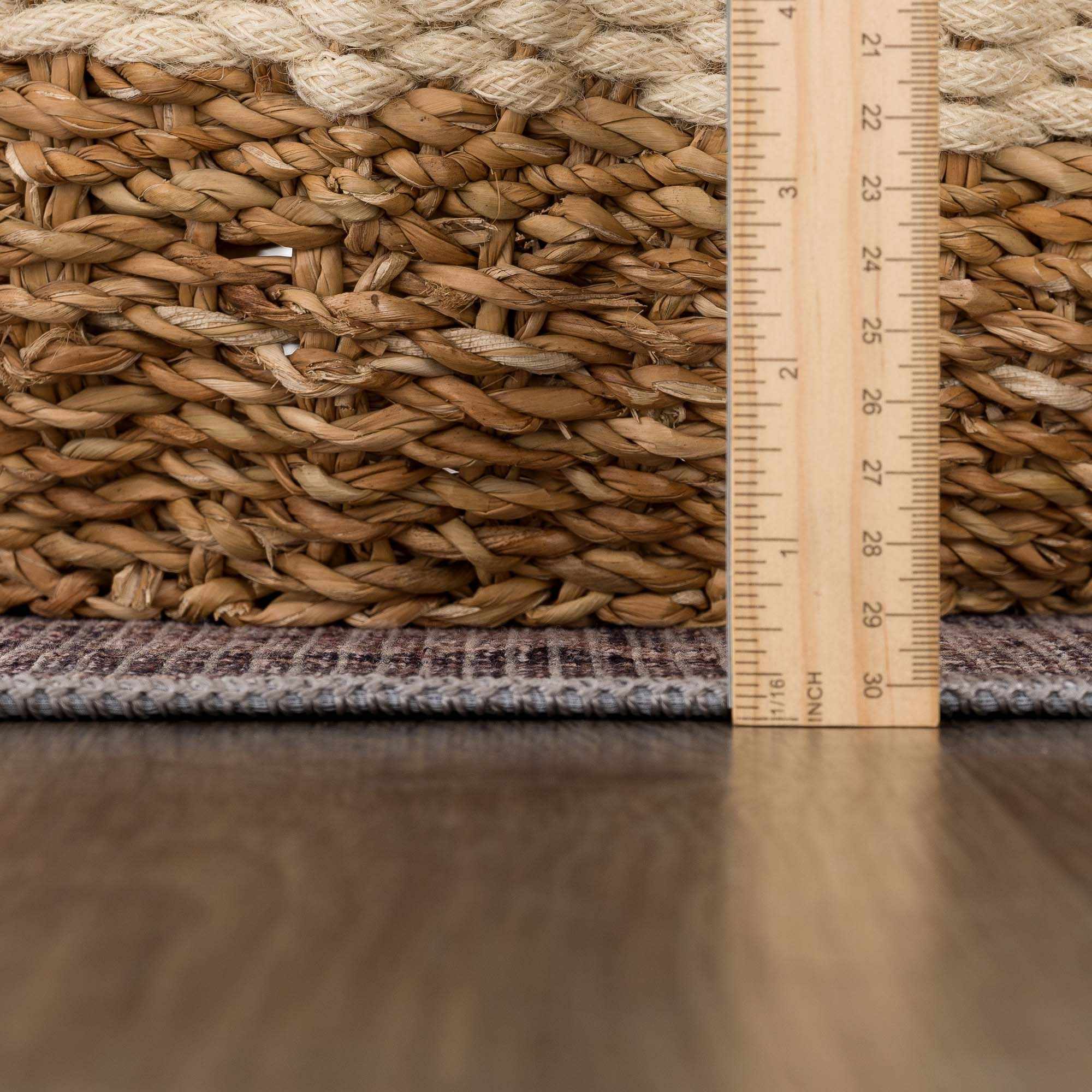 Blythe Washable Rug  Machine Woven  Traditional Style  Dusty Blue