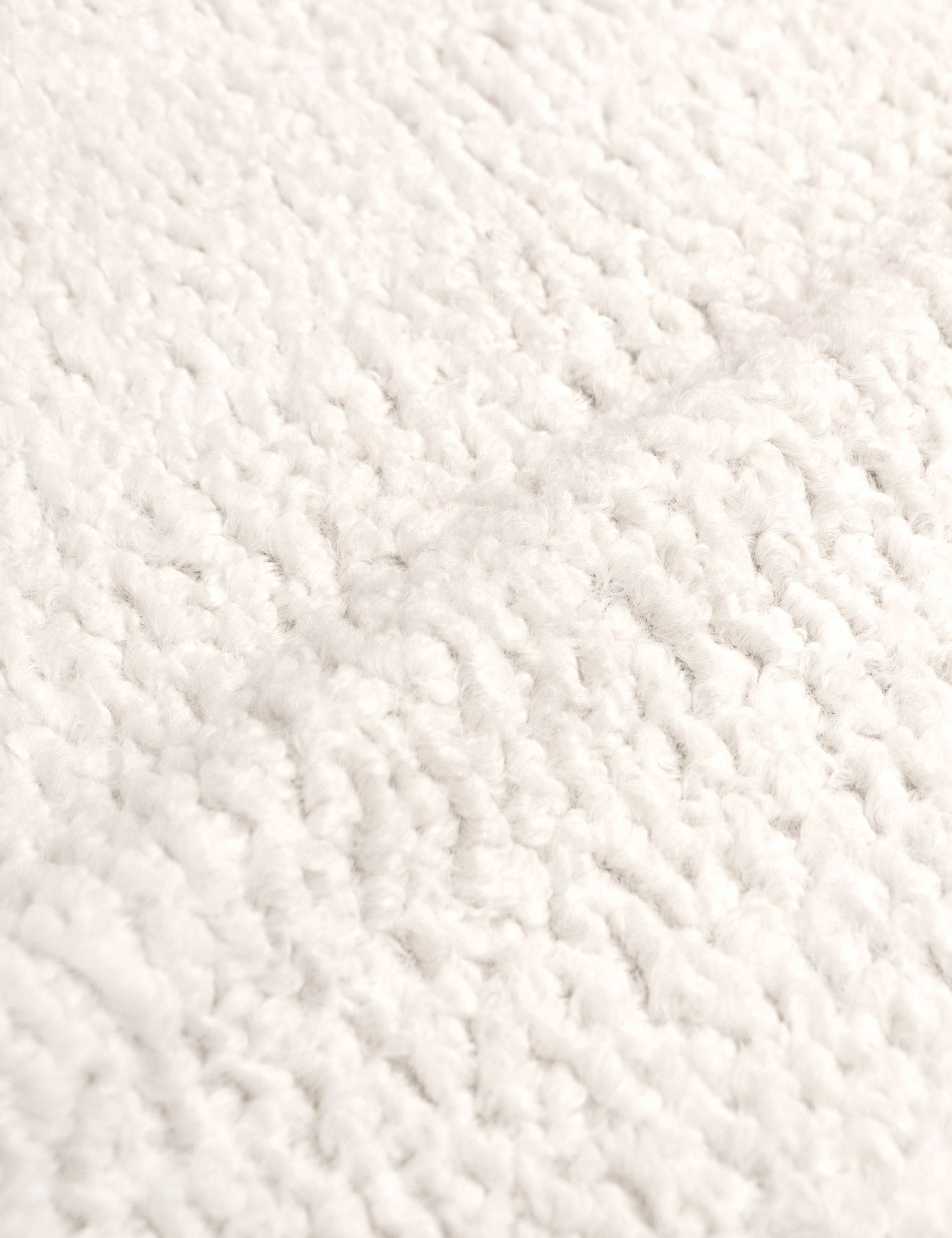 Aura Round Ottoman | Fringe Trim, Custom Upholstery