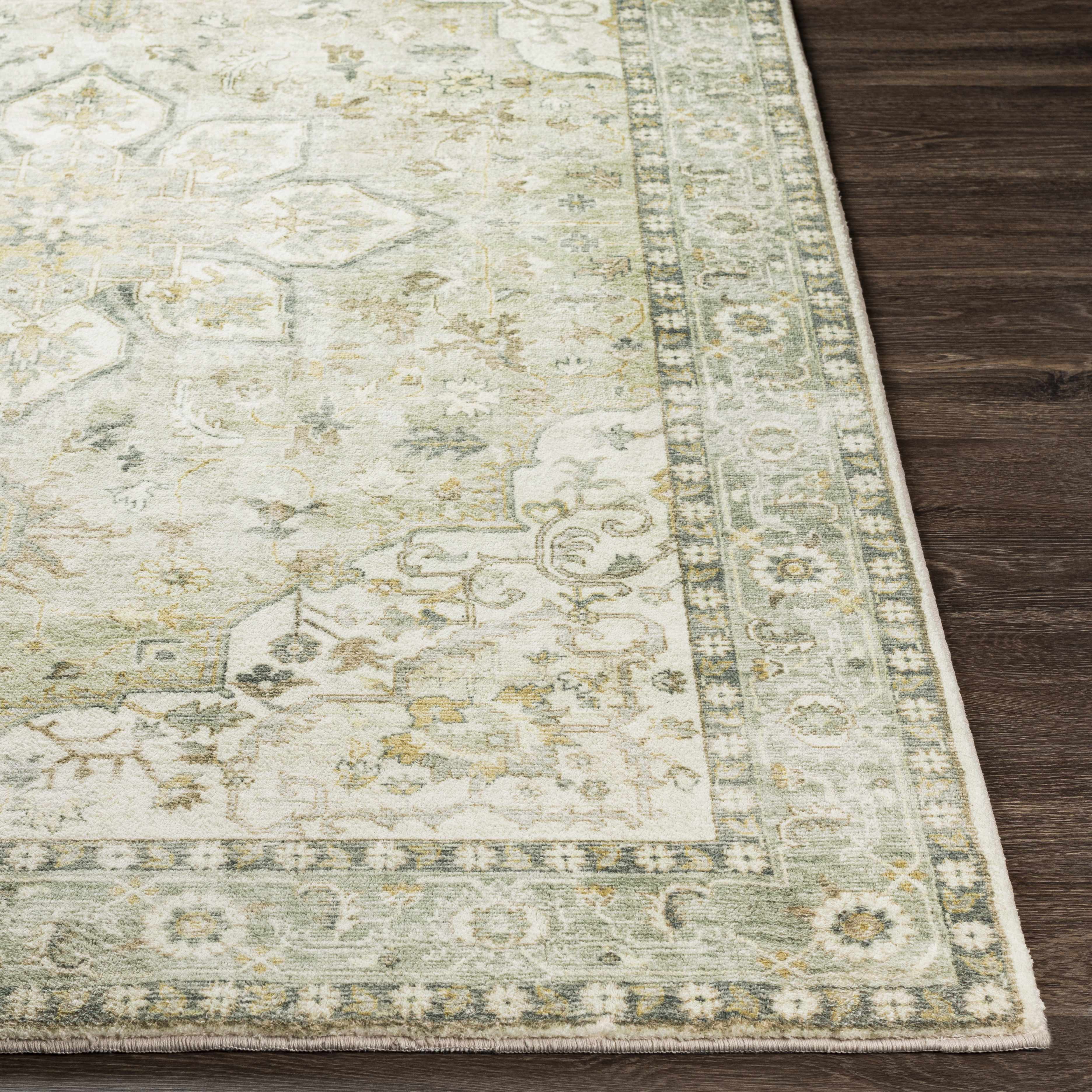 Cielo Area Rug  Traditional  Machine Woven  Medium Pile