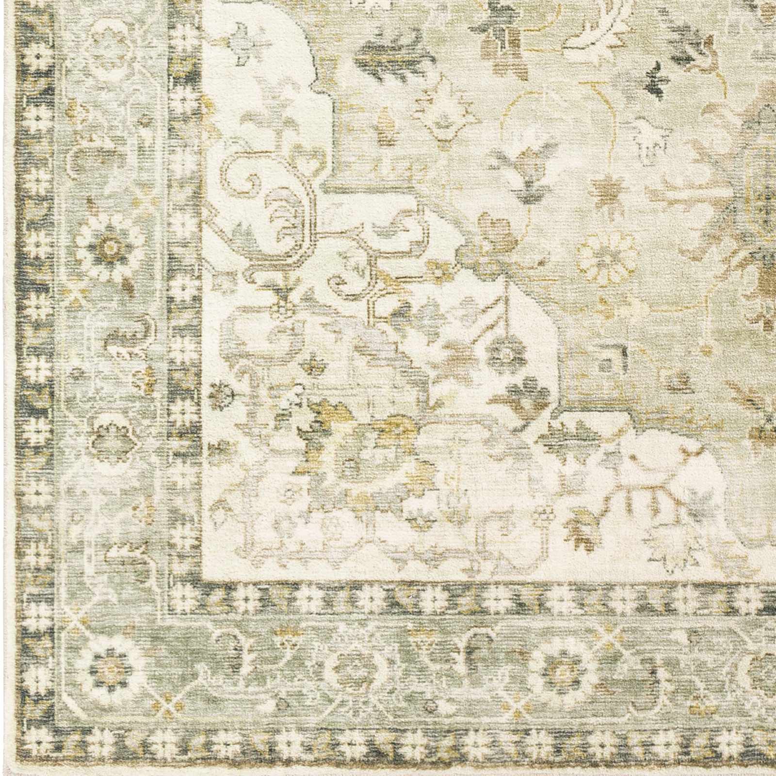 Cielo Area Rug  Traditional  Machine Woven  Medium Pile