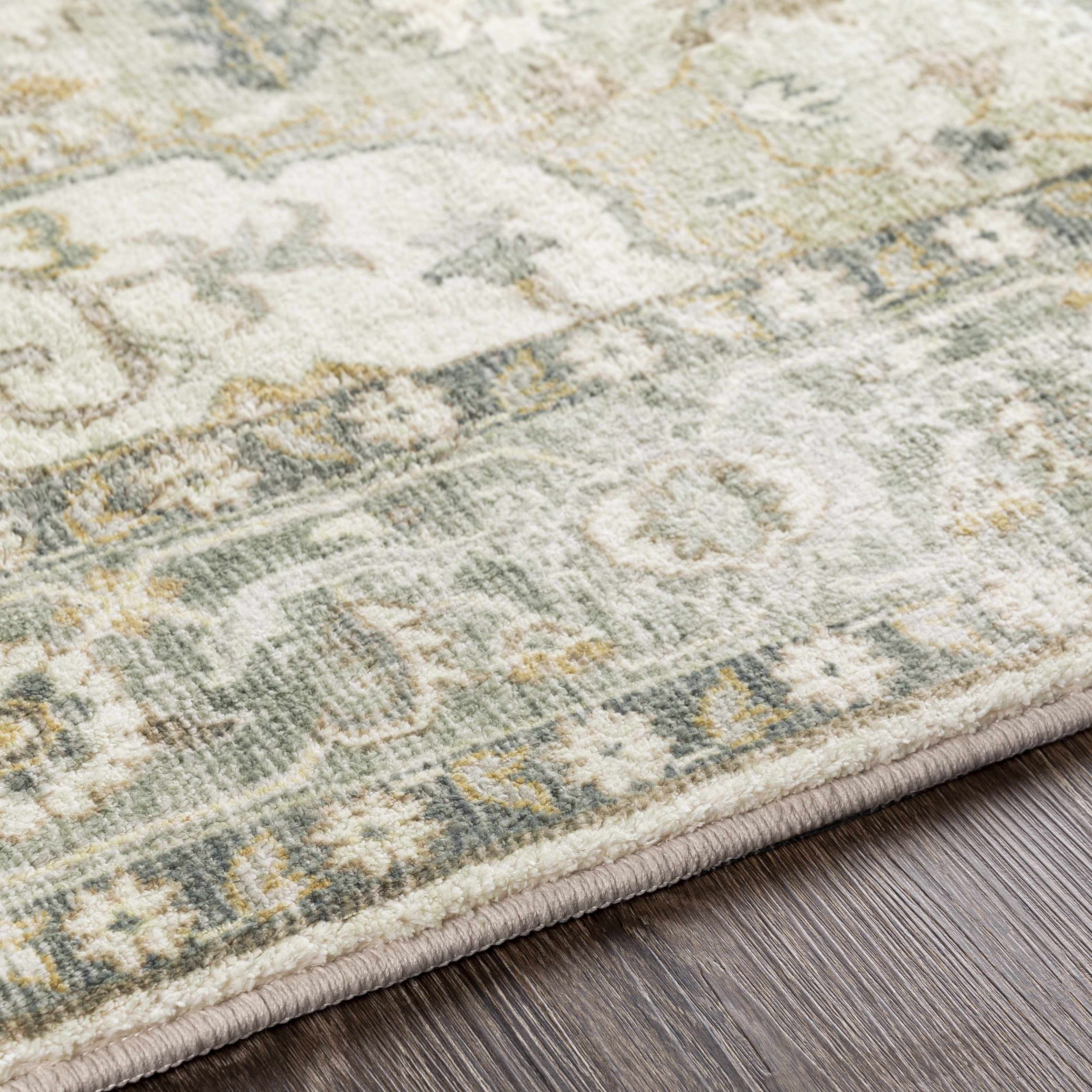 Cielo Area Rug  Traditional  Machine Woven  Medium Pile